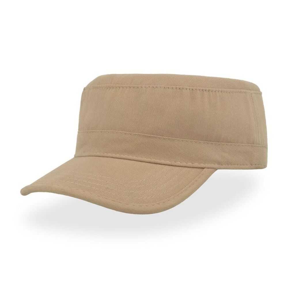 Atlantis Tank Brushed Cotton Military Cap / Khaki